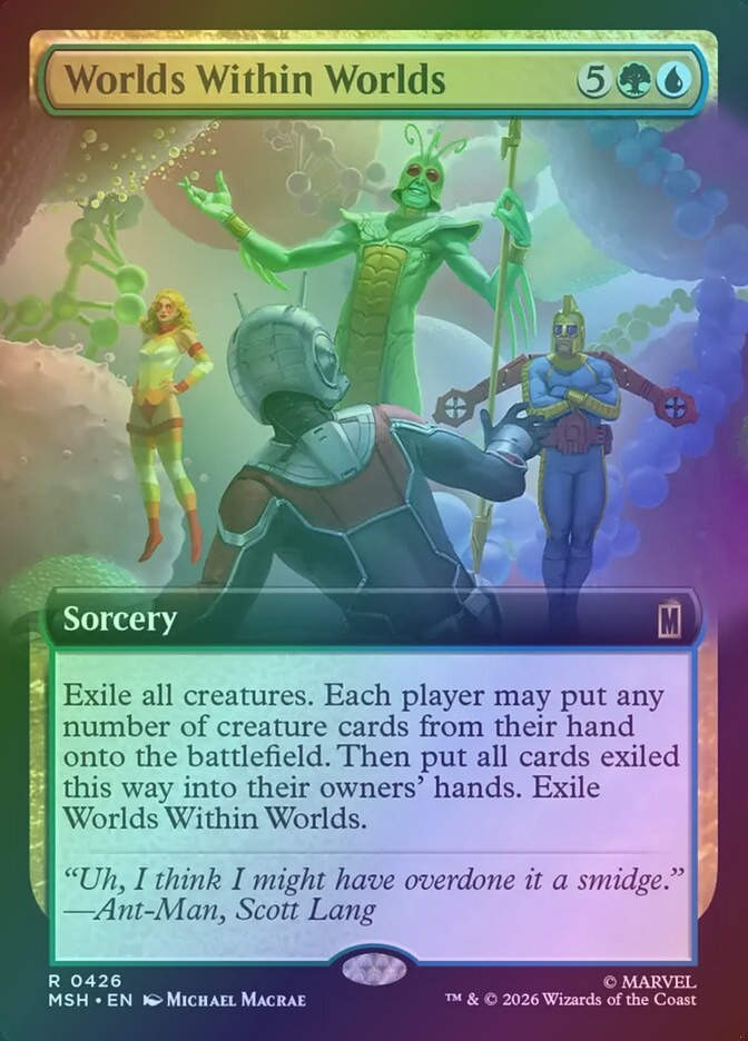 Worlds Within Worlds (MSH) (426) / Extended Art / Foil