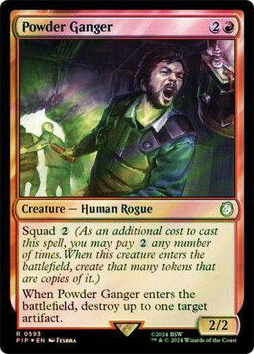 Powder Ganger (pip) (593) / Surge Foil