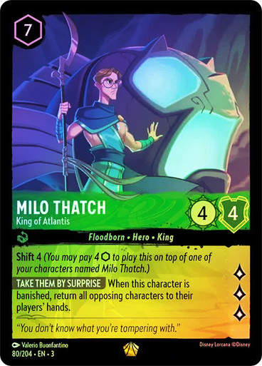 Milo Thatch - King of Atlantis (LOR_ITI) / Foil