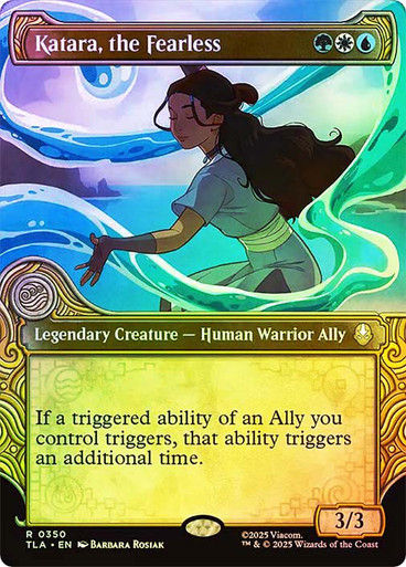 Katara, the Fearless (TLA) (350) / Showcase / Foil
