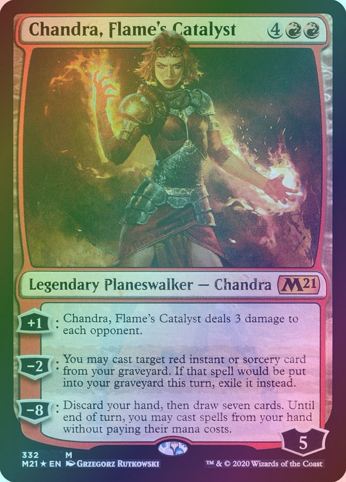 Chandra, Flame's Catalyst (M21) (332) / Foil