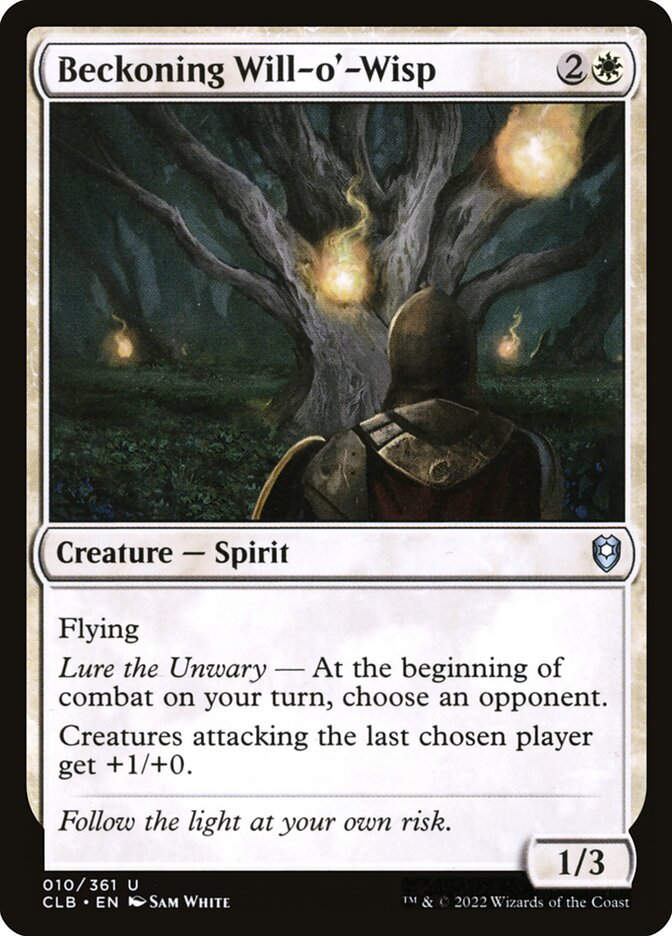 Beckoning Will-o'-Wisp (CLB) (10)