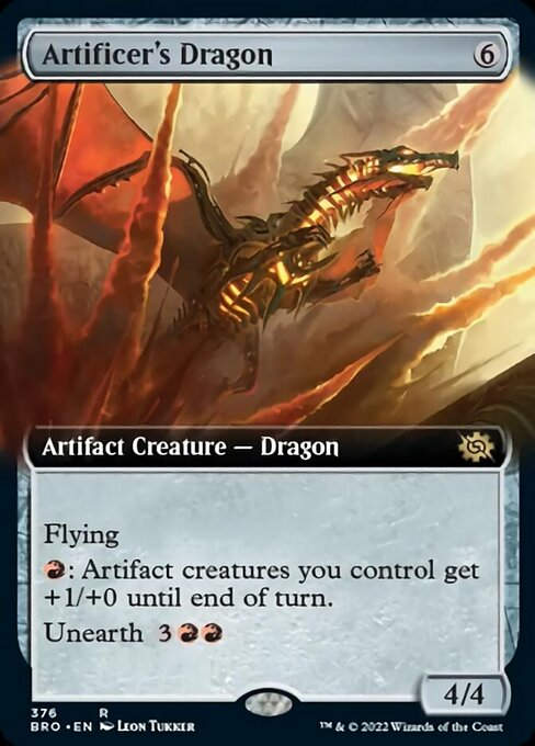Artificer's Dragon (BRO) / Extended Art