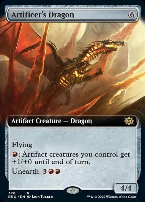 Artificer's Dragon (BRO) / Extended Art