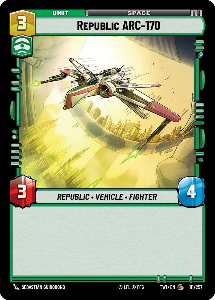 Republic ARC-170 (TWI) (111/257) / Foil