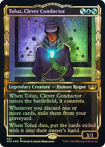Toluz, Clever Conductor (SNC) / Gilded Foil