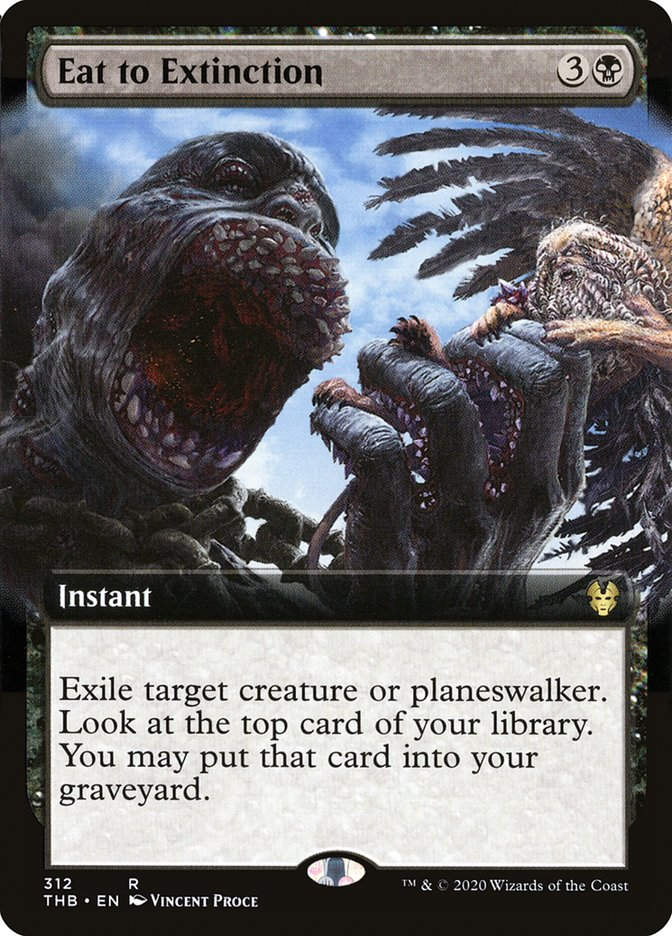Eat to Extinction (THB) (312) / Extended Art