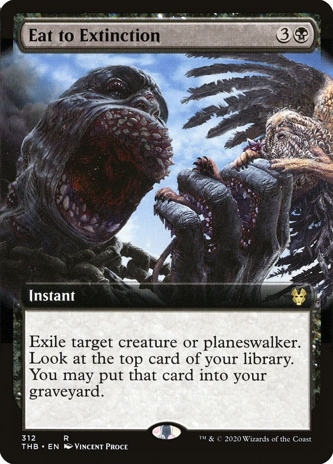 Eat to Extinction (THB) (312) / Extended Art