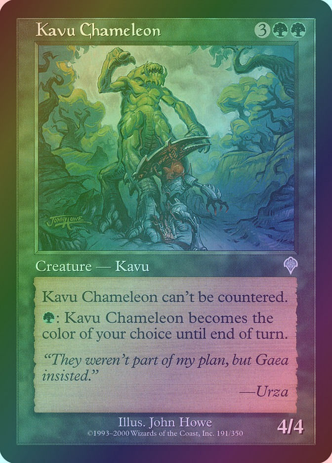 Kavu Chameleon (INV) (191) / Foil