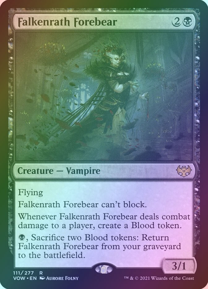 Falkenrath Forebear (VOW) (111) / Foil