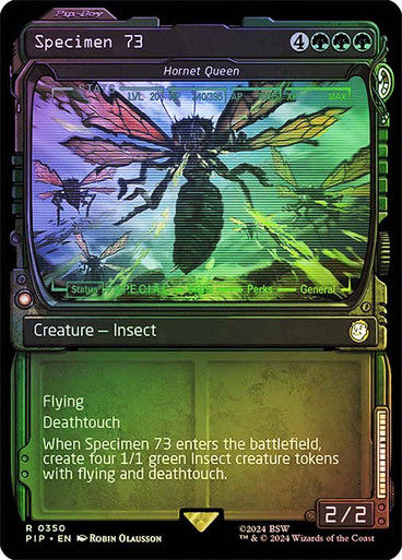 Hornet Queen (pip) (350) / Showcase Foil