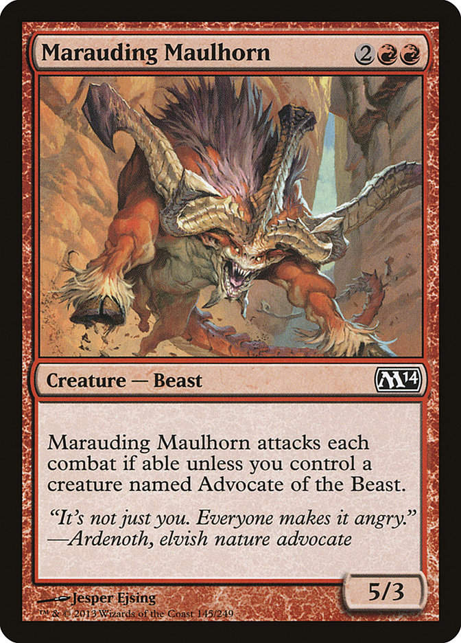 Marauding Maulhorn (M14) (145)
