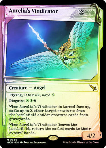 Aurelia's Vindicator (mkm) (336) / Showcase Foil