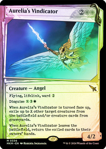 Aurelia's Vindicator (mkm) (336) / Showcase Foil