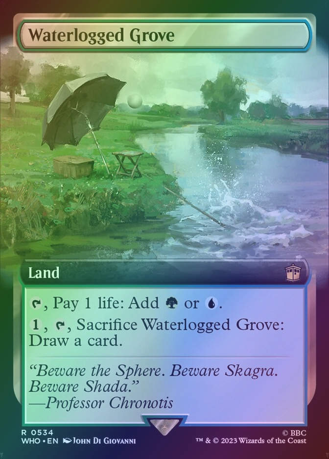 Waterlogged Grove (WHO) (534) / Extended Art / Foil