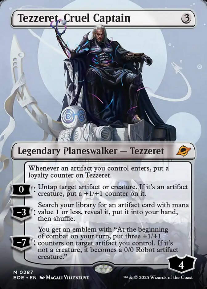 Tezzeret, Cruel Captain (EOE) (287) / Borderless