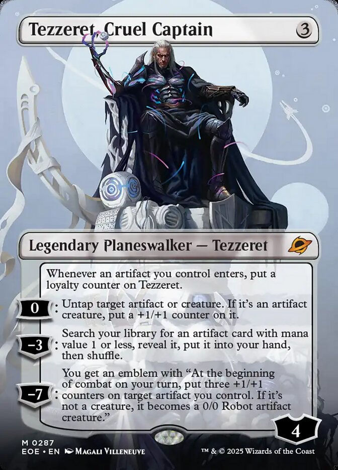 Tezzeret, Cruel Captain (EOE) (287) / Borderless