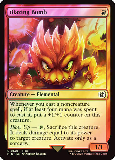 Blazing Bomb (FIN) (130) / Foil