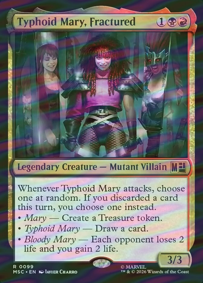 Typhoid Mary, Fractured (MSC) (99) / Surge Foil