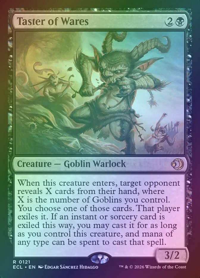 Taster of Wares (PECL) (121p) / Foil