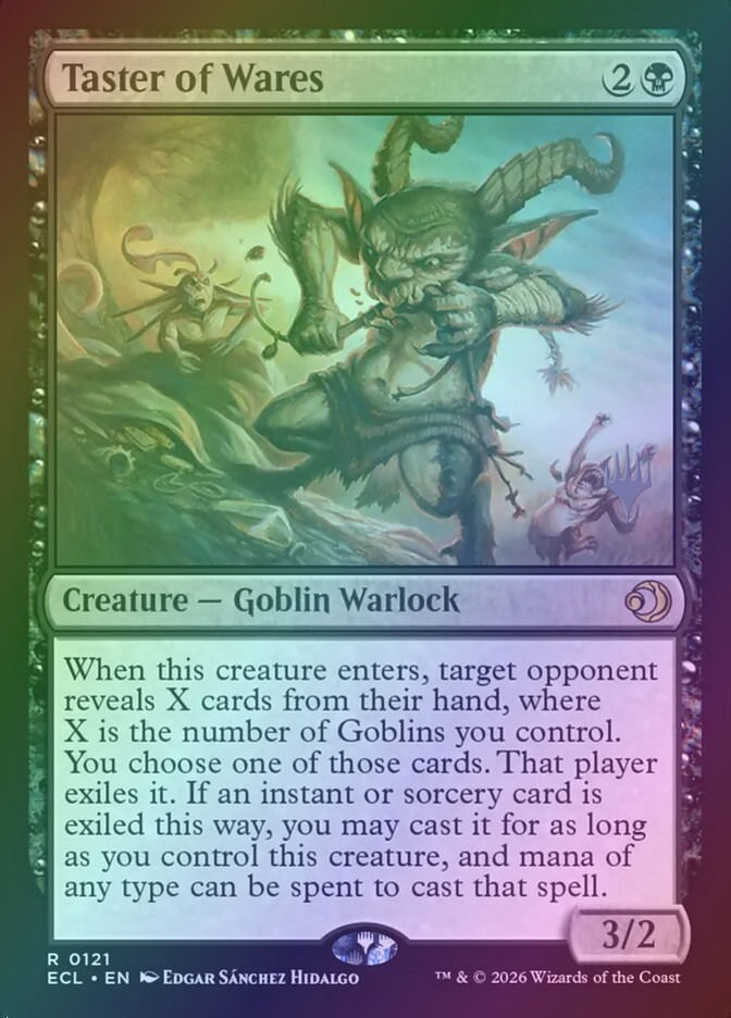 Taster of Wares (PECL) (121p) / Foil