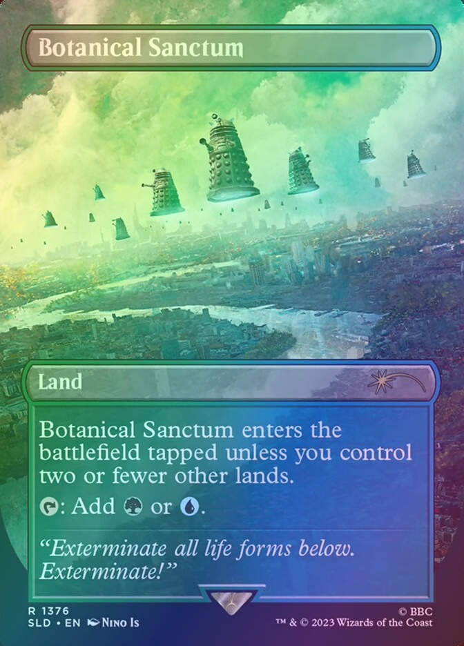 Botanical Sanctum (SLD) (1376) / Borderless / Foil