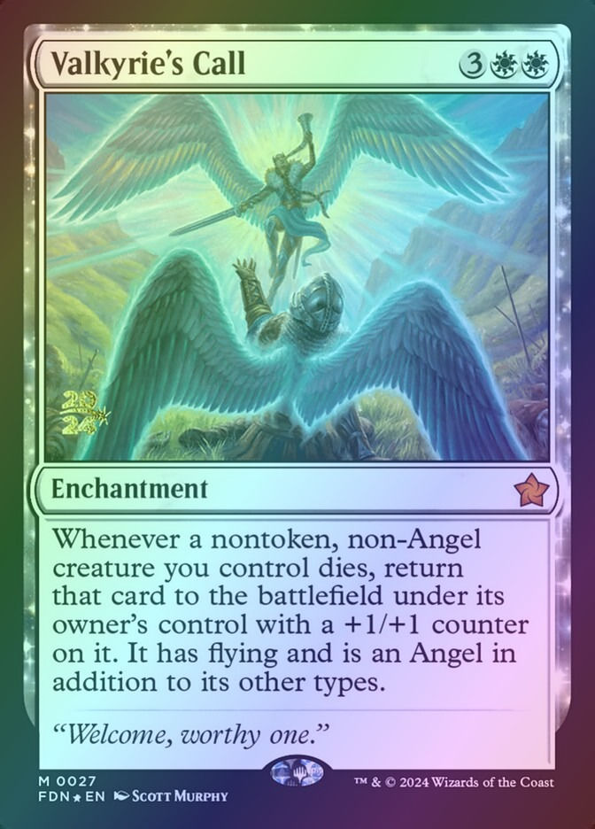 Valkyrie's Call (PFDN) (27s) / Foil