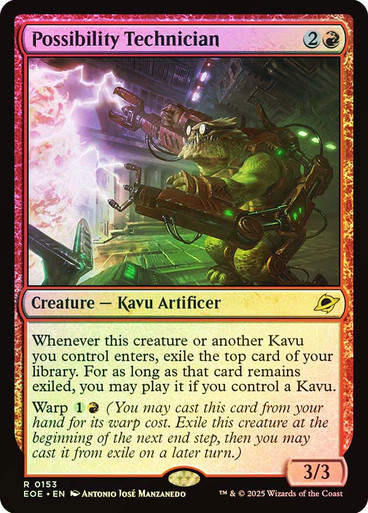 Possibility Technician (EOE) (153) / Foil