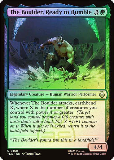 The Boulder, Ready to Rumble (TLA) (168) / Foil