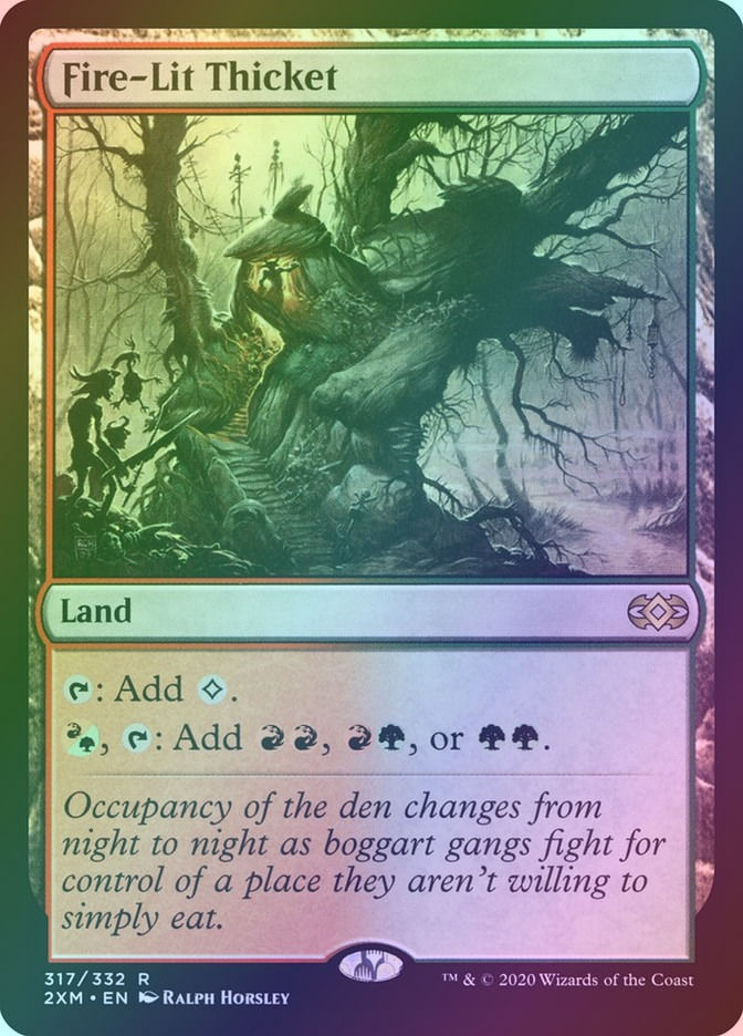 Fire-Lit Thicket (2XM) (317) / Foil