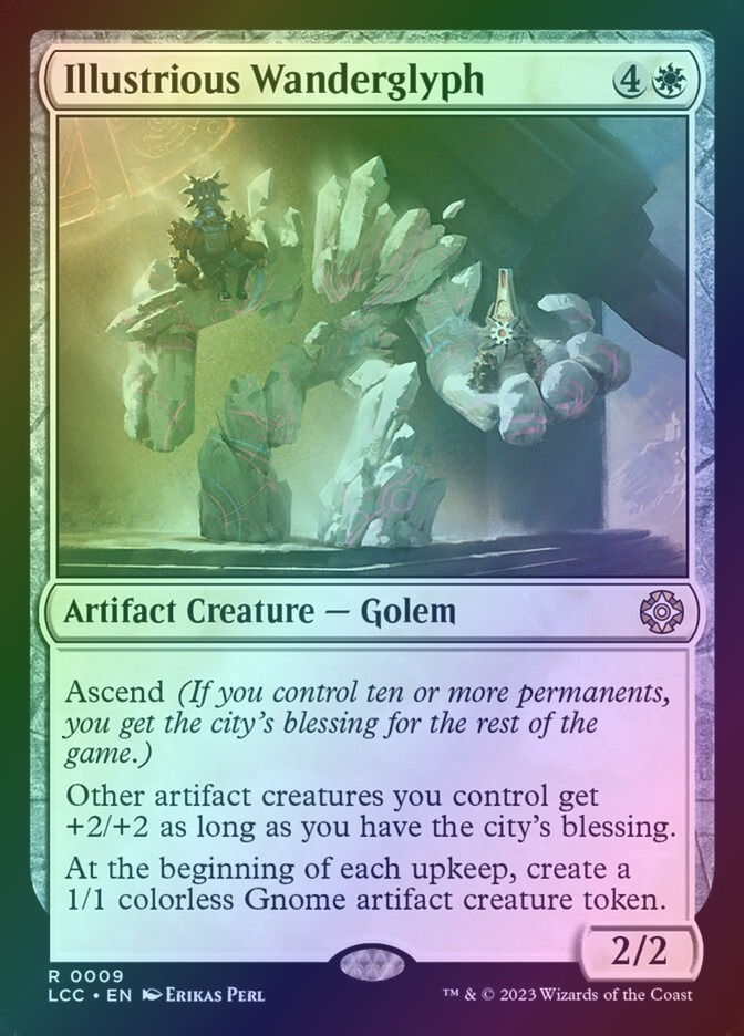 Illustrious Wanderglyph (LCC) (9) / Foil