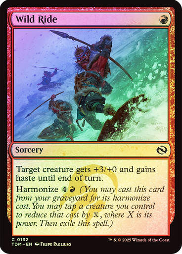 Wild Ride (TDM) (132) / Foil