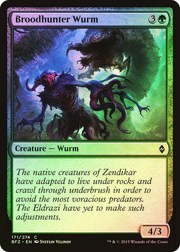 Broodhunter Wurm (BFZ) (171) / Foil