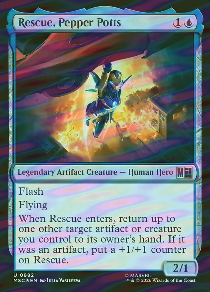 Rescue, Pepper Potts (MSC) (882) / Surge Foil