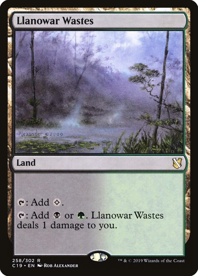 Llanowar Wastes (C19) (258)