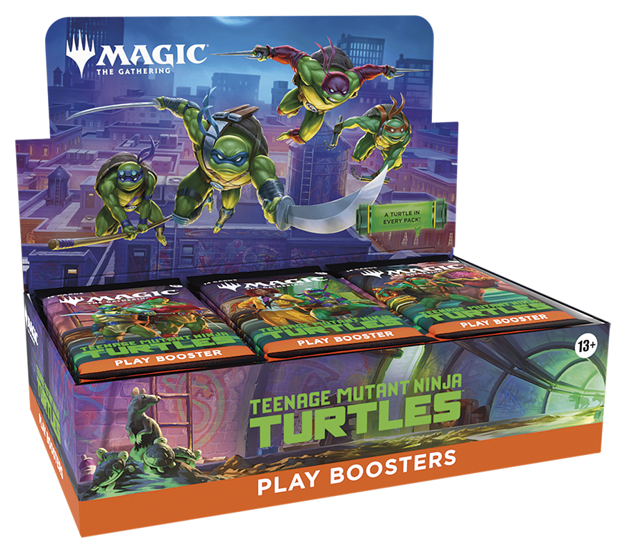 Magic: The Gathering® | Teenage Mutant Ninja Turtles Play Booster Box — cara 1 de 2