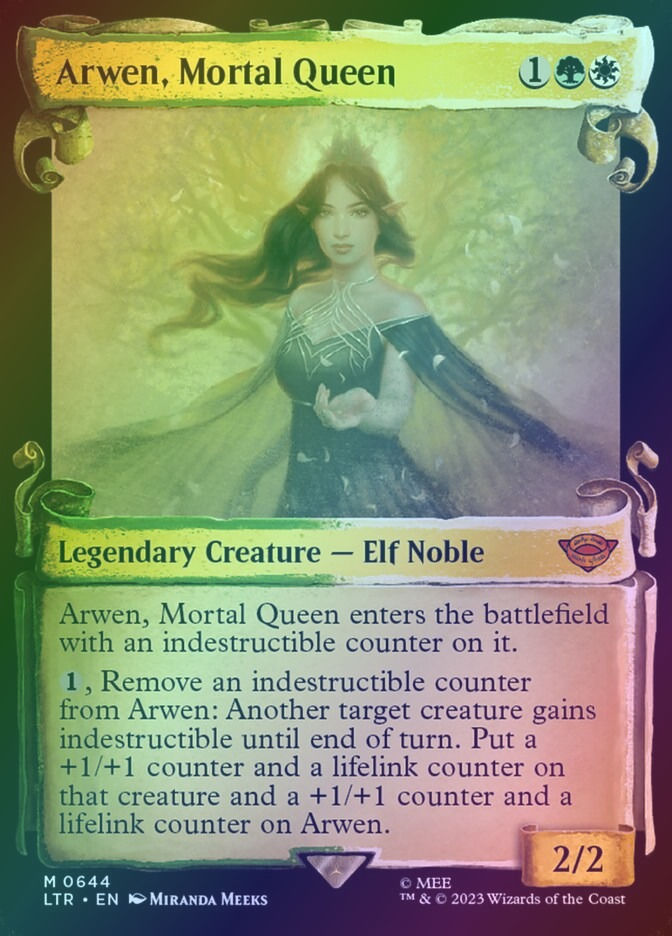 Arwen, Mortal Queen (LTR) (644) / Showcase / Foil