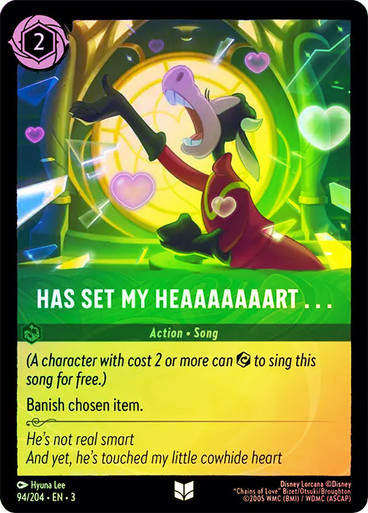 Has Set My Heaaaaaaart… (LOR_ITI) / Foil