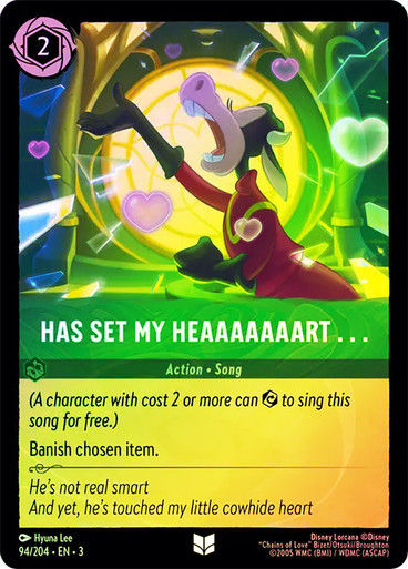 Has Set My Heaaaaaaart… (LOR_ITI) / Foil