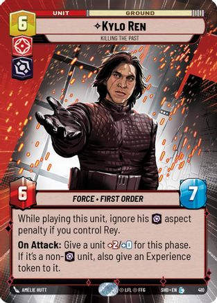Kylo Ren - Killing the Past (Hyperspace) (SHD_#410) / Foil