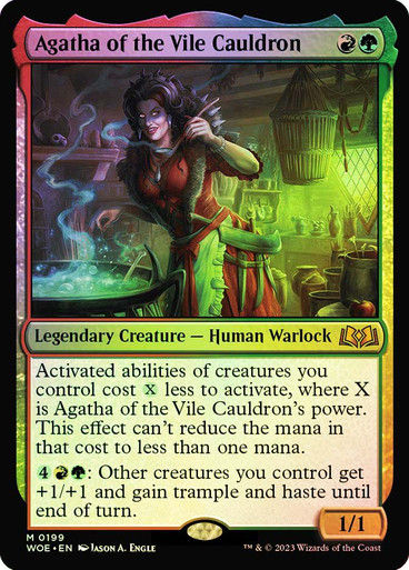 Agatha of the Vile Cauldron (woe) / Foil