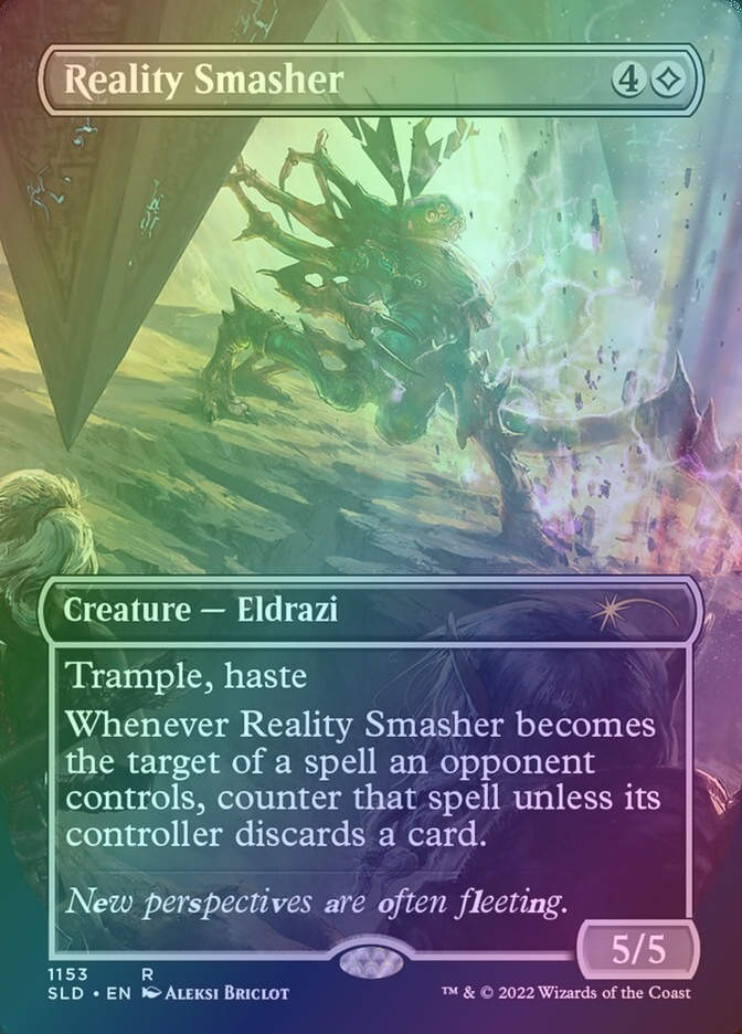 Reality Smasher (SLD) (1153) / Borderless / Foil