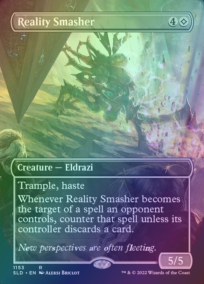 Reality Smasher (SLD) (1153) / Borderless / Foil