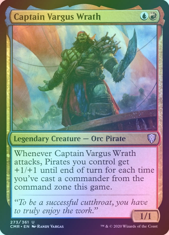 Captain Vargus Wrath (CMR) (273) / Foil