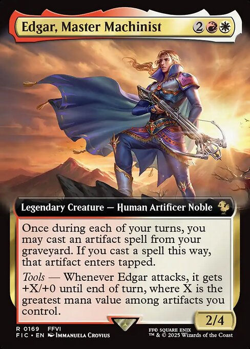 Edgar, Master Machinist (FIC) (169) / Extended Art