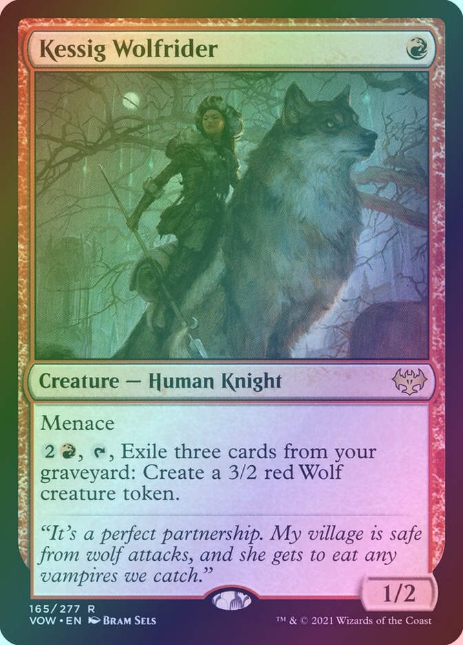 Kessig Wolfrider (VOW) (165) / Foil