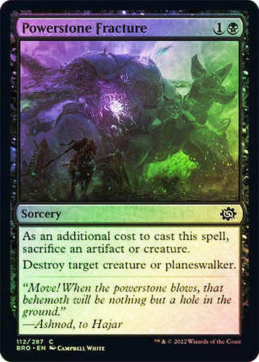 Powerstone Fracture (BRO) / Foil