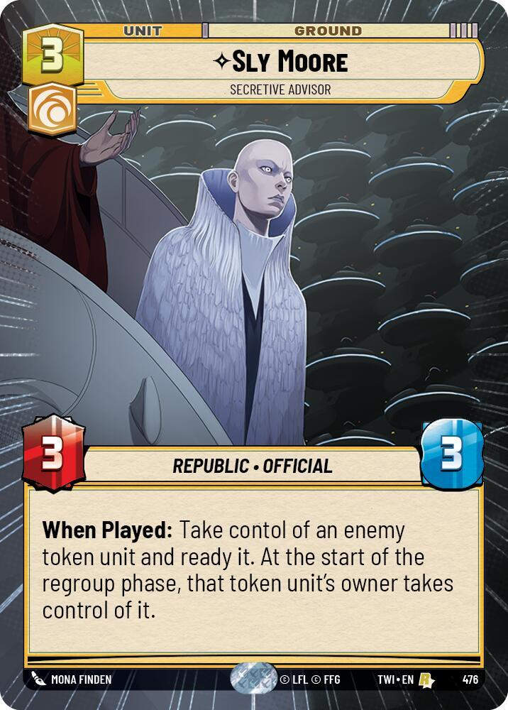 Sly Moore - Secretive Advisor (Hyperspace) (TWI) (476)