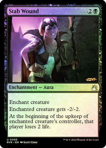 Stab Wound (rvr) (93) / Foil