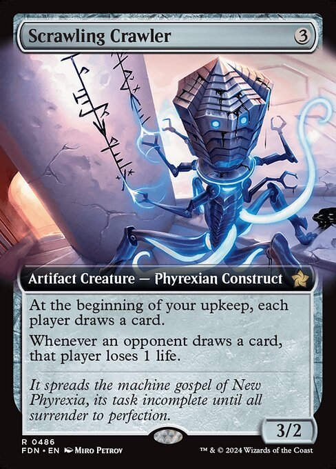 Scrawling Crawler (FDN) (486) / Extended Art